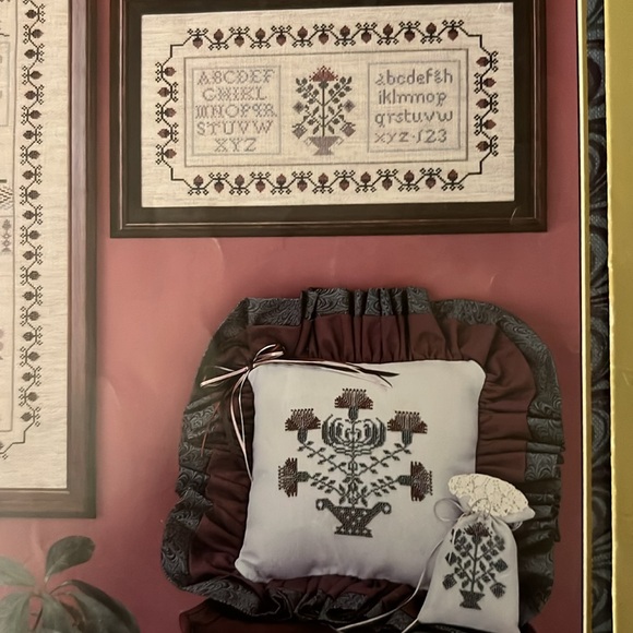 Bundle Count Cross Stitch Sampler Patterns - Vintage - Picture 3 of 4